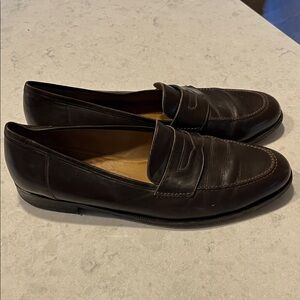 Cole Haan Brown Leather Penny Loafers 13 B
Very Good Condition
